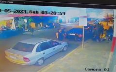 video-mostra-confusao-em-bar-antes-de-homem-ser-atropelado-na-calcada-em-luis-antonio,-sp